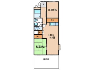 アメニティ－ハイツ岩本の物件間取画像